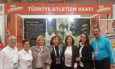Türkiye Atletizm Vakfı (TAV) İstanbul Maratonu ve Spor Fuarı’nda Stand Açtı